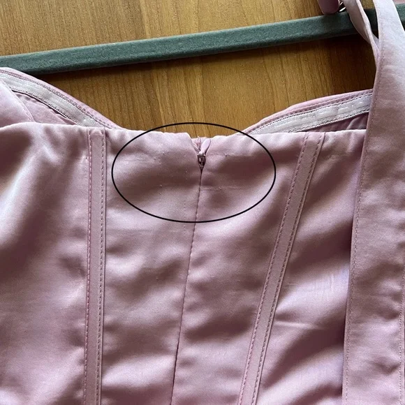 Aureta from Anthropologie Showstopper Midi Pink  Dress Size S - Picture 16 of 16